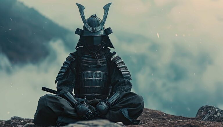 samurai-meditation-top-mountain-min